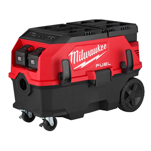 Milwaukee MIL-0888-22HD M18 FUEL PACKOUT 9 Gallon Dual-Battery Dust Extractor with VACLINK 2x 12.0Ah Kit