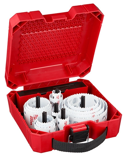 Milwaukee MIL-49-22-4105 Hole Dozer Electricians 19-Piece Hole Saw Kit