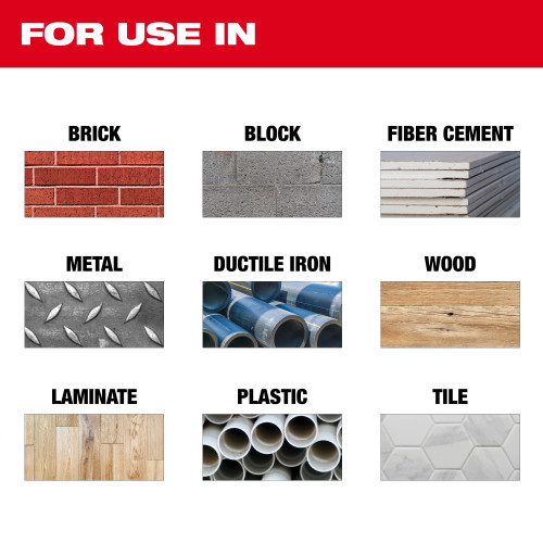 Milwaukee MIL-49-93-9605 5in Multi-Material Diamond Blade