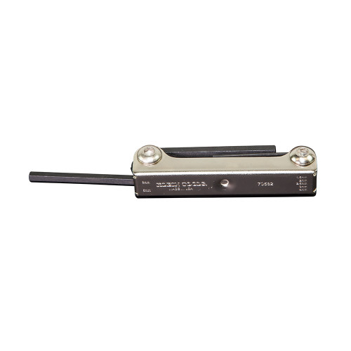 Klein Tools KLE-70582 Folding Hex Key Set, 7-Key, Metric Sizes