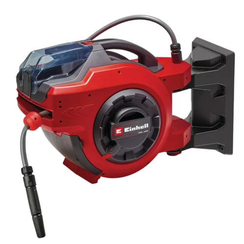 Einhell EIN-4173779 18V Cordless 5/8 Inch X 100 Ft Retractable Water Hose Reel