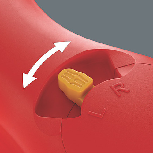 Wera Tools Wera-05005121001 VDE-Insulated T-Handle Adapter Screwdriver With Ratchet Functionality For 1/4in Sockets