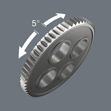 Wera Tools Wera-05135880001 8000 A Black Edition Zyklop Speed Ratchet With 1/4in Drive