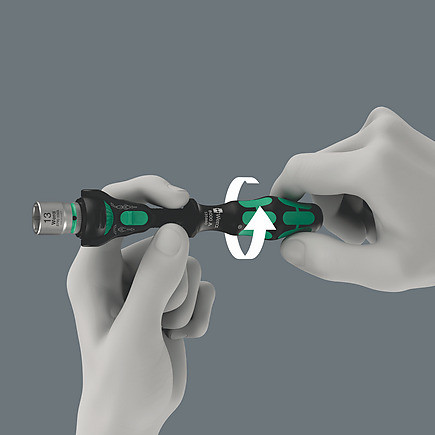 Wera Tools Wera-05135880001 8000 A Black Edition Zyklop Speed Ratchet With 1/4in Drive