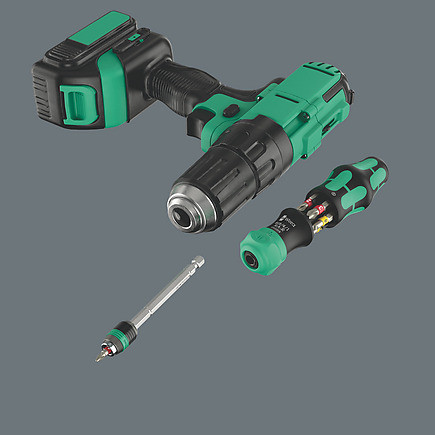 Wera Tools Wera-05051515001 Kraftform Kompakt 25 RA-R With Pouch, 6-Pieces