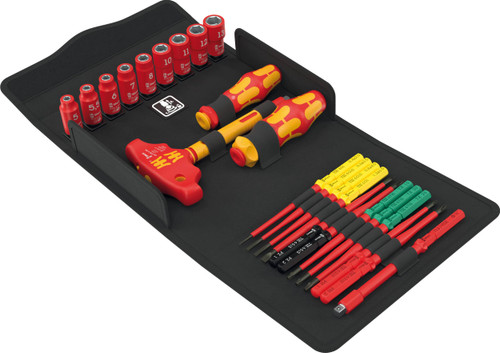Wera Tools Wera-05006632001 Kraftform Kompakt VDE 24 Allrounder Set 1, 25-Pieces