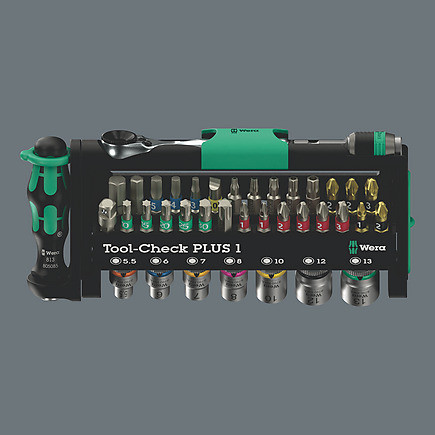 Wera Tools Wera-05049070001 Tool-Check Combi 1, 40-Pieces - Atlas