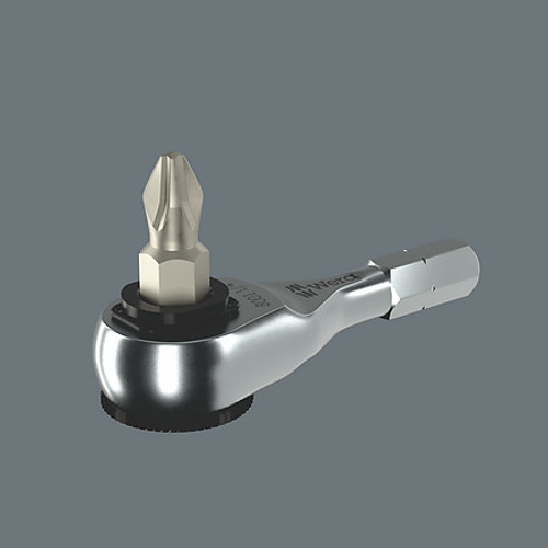 Wera Tools Wera-05003662001 8011 Zyklop Mini 4 Bit Ratchet, 1/4in