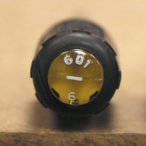 Klein Tools KLE-601-6 3/16in 3/16in Cabinet Screwdriver, 6in Round Shank