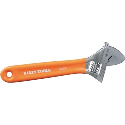 Klein Tools KLE-O5076 Extra-Capacity Adjustable Wrench, 6in