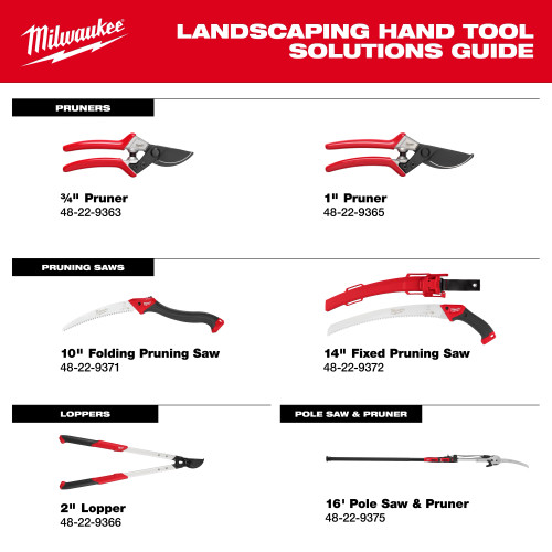 Milwaukee MIL-48-22-9365 1in Pruner