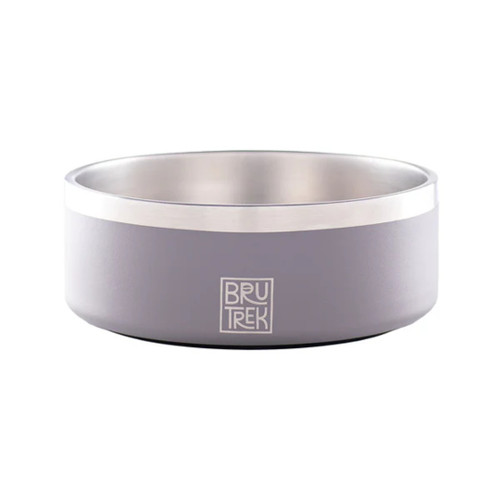 BruTrek BRU-DB22-XX Dog Bowl - Storm Gray