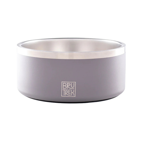 BruTrek BRU-DB22-XX Dog Bowl - Storm Gray