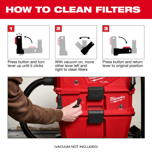 Milwaukee MIL-0991-20 NEXUS Dedicated Filter Cleaner