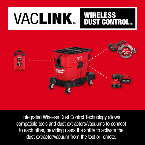 Milwaukee MIL-0952-20 VACLINK Wireless Dust Control Remote