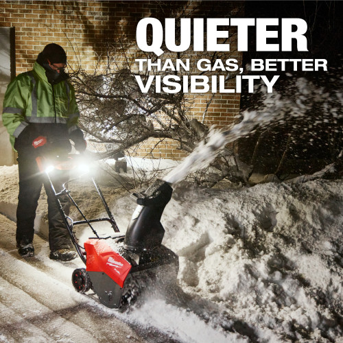 Milwaukee MIL-3036-22HD M18 FUEL 21in Auger Propelled Dual Battery Single Stage Snow Blower 2x 12.0Ah Kit