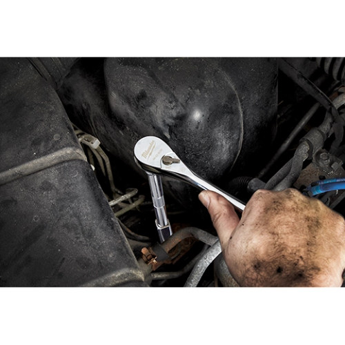 Milwaukee MIL-48-22-9503 10-Piece 3/8in Metric Sockets with FOUR FLAT Sides