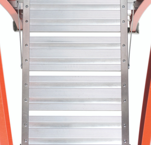 Louisville Ladder LOU-FXP180HD-XX Fiberglass Step Platform Ladder Type IAA, 375lbs Load Capacity