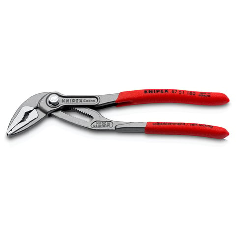 Knipex KNIP-8751180SBA 7-1/4in Cobra Extra Slim Pliers - Atlas