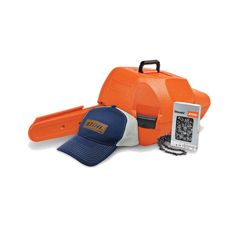 STIHL STIHL-70022000063 WoodPro Kit with Woodsman Case, Cap, and 18in Chain