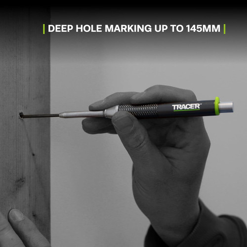 Tracer AMK1 Matita Per Marcatura A Foro Profondo + Supporto + Ricarica ALH1 - Foto 10