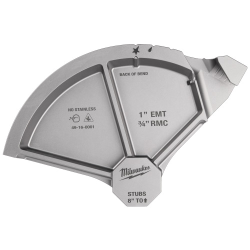 Milwaukee MIL-49-16-0001 1in EMT / 3/4in RMC Conduit Bending Shoe