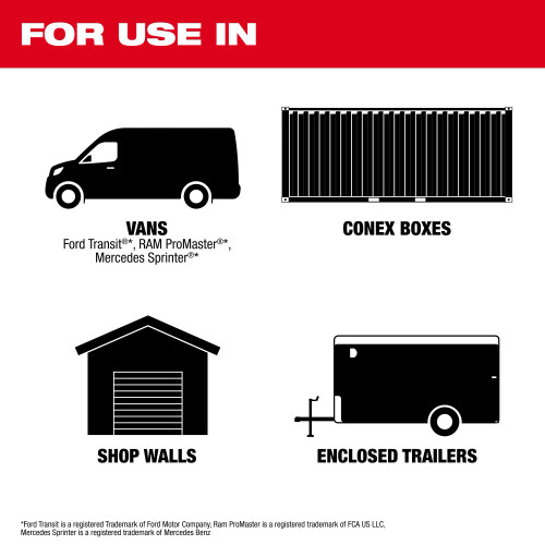 Milwaukee MIL-48-21-8070 PACKOUT Rack Kit