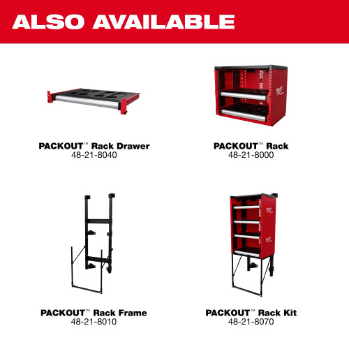 Milwaukee MIL-48-21-8070 PACKOUT Rack Kit