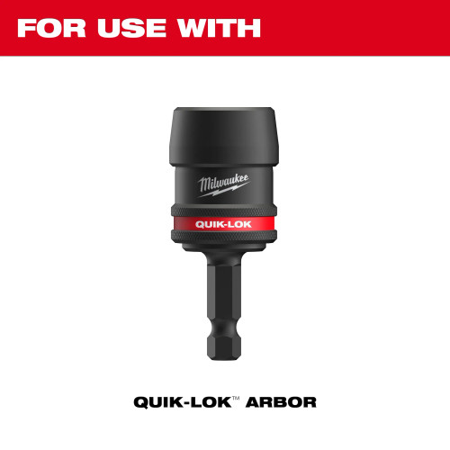 Milwaukee MIL-49-56-7575 2-Pack Large Thread Pin Adapters for QUIK-LOK Arbors