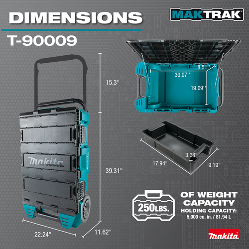 Makita MAK-T-90009 MAKTRAK Rolling Tool Chest