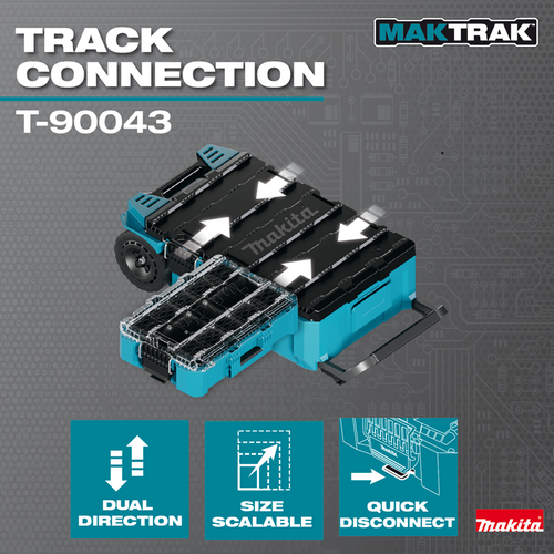 Makita MAK-T-90043 MAKTRAK Deep Medium Organizer