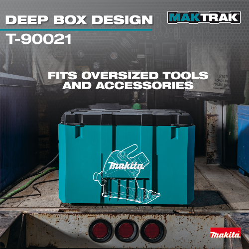 Makita MAK-T-90021 MAKTRAK Extra Large Extension Tool Box