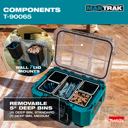 Makita MAK-T-90065 MAKTRAK Deep Compact Organizer