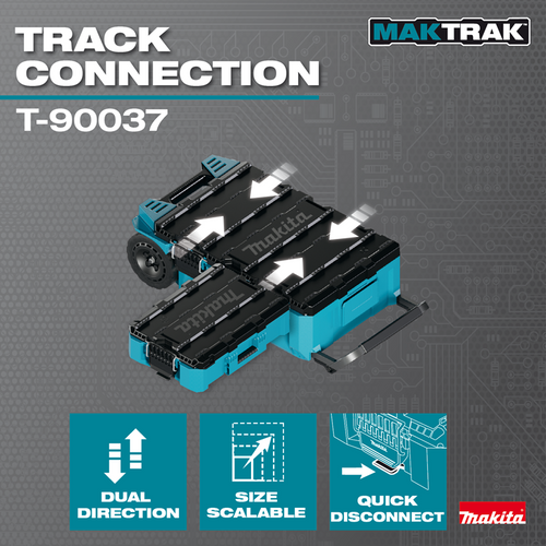 Makita MAK-T-90037 MAKTRAK Medium Tool Box