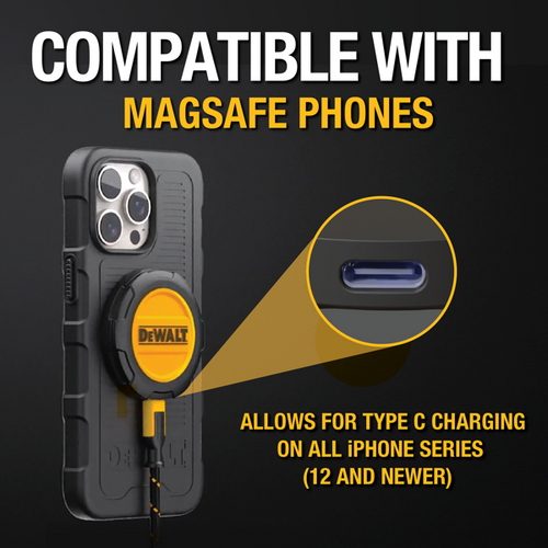 DEWALT DEW-DXMA1410006 Wall-Mountable Magnetic Wireless Charger