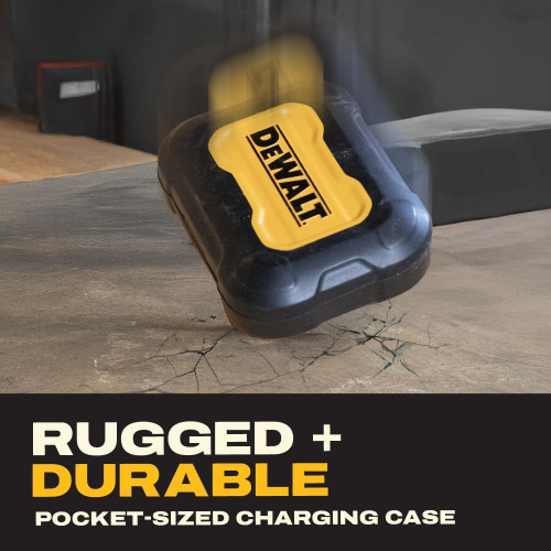 DEWALT DEW-DXMA1902096 Jobsite Open-Ear Pro Earbuds with Charging Case