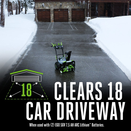 EGO Power EGO-SNT2406 24in 2-Stage Snow Blower 2 x 10.0Ah Kit