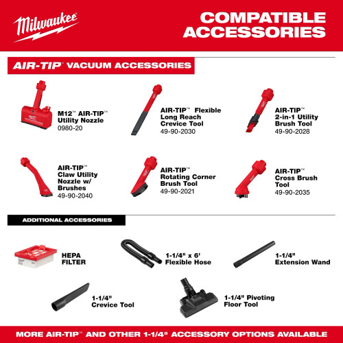 Milwaukee MIL-0892-20 M18 Brushless Handheld Vacuum Bare Tool