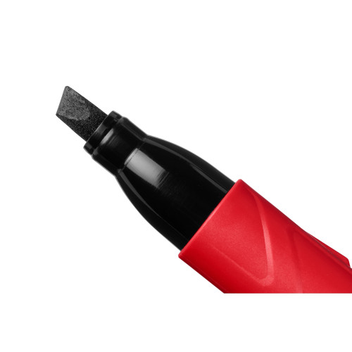 Milwaukee MIL-48-22-3113 INKZALL Double Sided Black Jobsite Marker - Fine Point And Chisel Tip