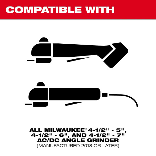 Milwaukee MIL-49-40-6200 5in Grinding Shroud