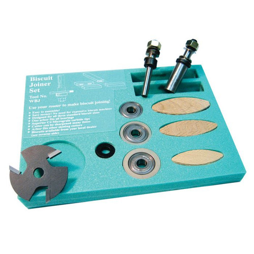 Dimar DIM-WBJ Carbide Tipped Biscuit Joiner Set 3 Flutes