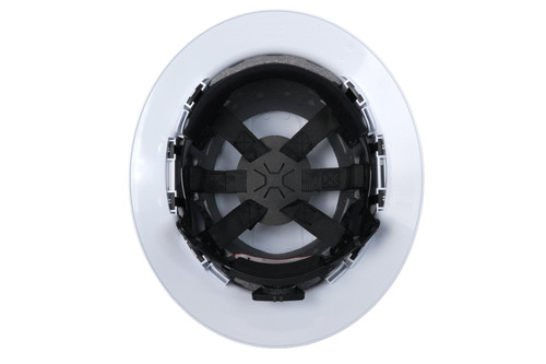 Pyramex PYR-HPT256110 Ridgeline Type 2 Non-Vented Full Brim Hard Hat - White