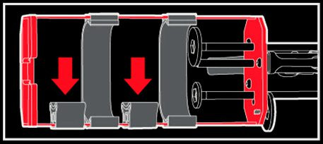 Tajima Super26 DUO 2:1 fastener