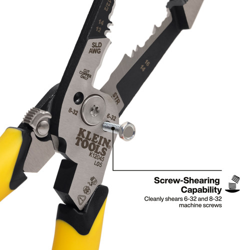 Klein KLE-K12045 Slim-Forged Dual NM Cable Stripper/Cutter