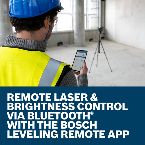 Bosch BOS-GLL330-42CGL 12V MAX 360⁰ Connected Green-Beam Three-Plane Leveling and Alignment Laser 2.0Ah Kit