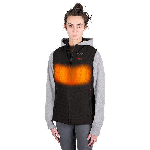 Milwaukee MIL-F300B-20XS M12 Women's Black Axis Vest Only XS