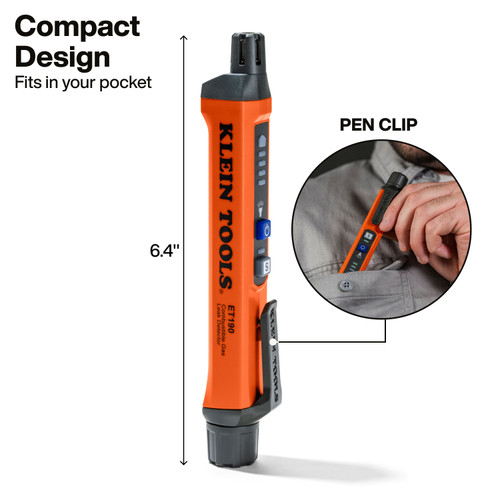 Klein Tools KLE-ET190 Compact Combustible Gas Leak Detector