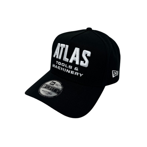 Atlas Tools & Machinery ATLAS-HAT-NE-940AF-71059043-OSFA 940AF New Era 9FORTY A-Frame Snapback Hat - Black