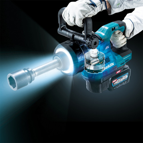 Makita MAK-TW010GT202 40V MAX XGT 1in Long Anvil Impact Wrench 2x 5.0Ah Kit