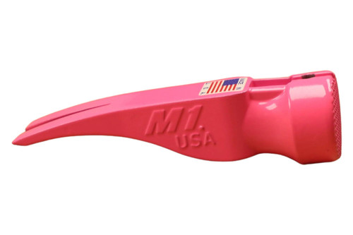 Martinez MTZ-4240_PK M1 15oz Milled Face Framing Hammer Head - Pink